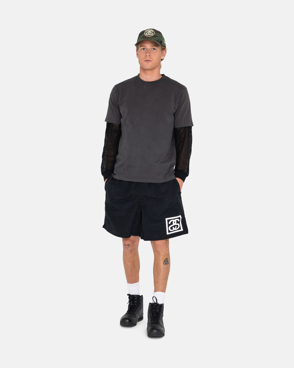 Stussy Ss-link Vesi Shortsit Mustat | HERDZQ-419