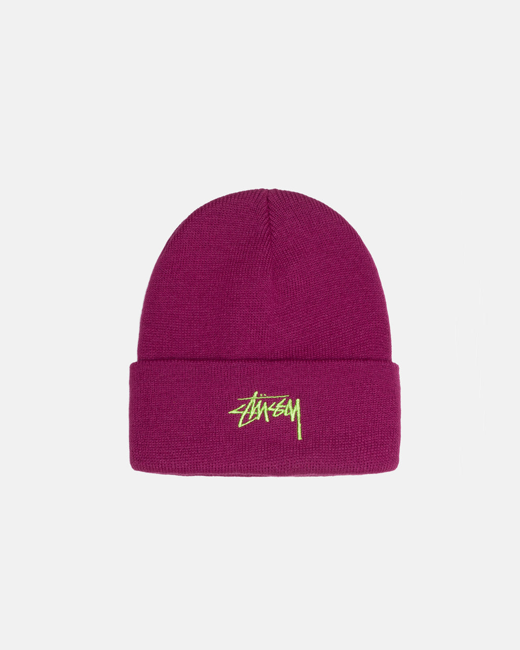 Stussy Stock Cuff Beanie Lippis Magenta | TUJXQA-739