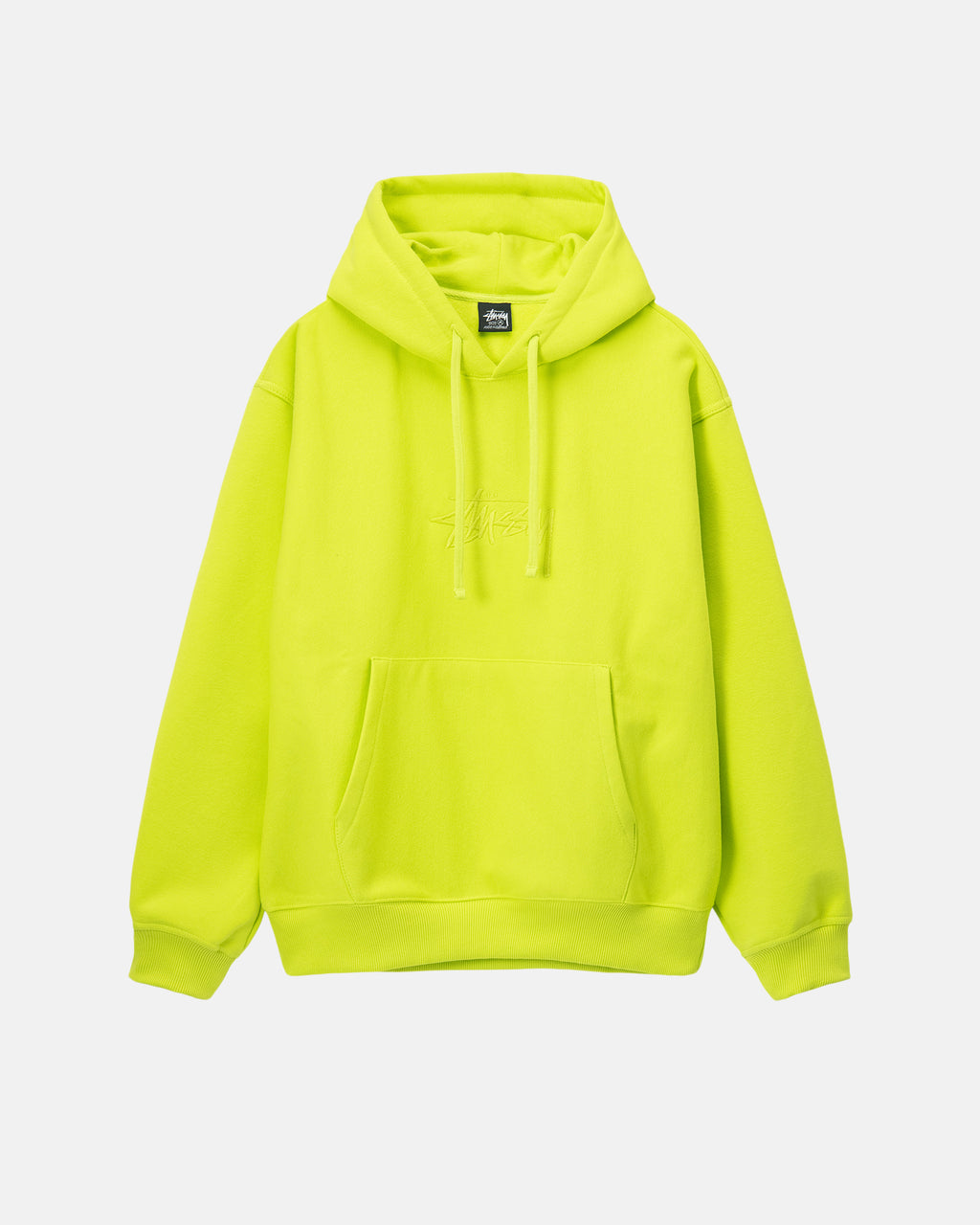 Stussy Stock Logo Applique Huppari Keylime | RFIZWX-249