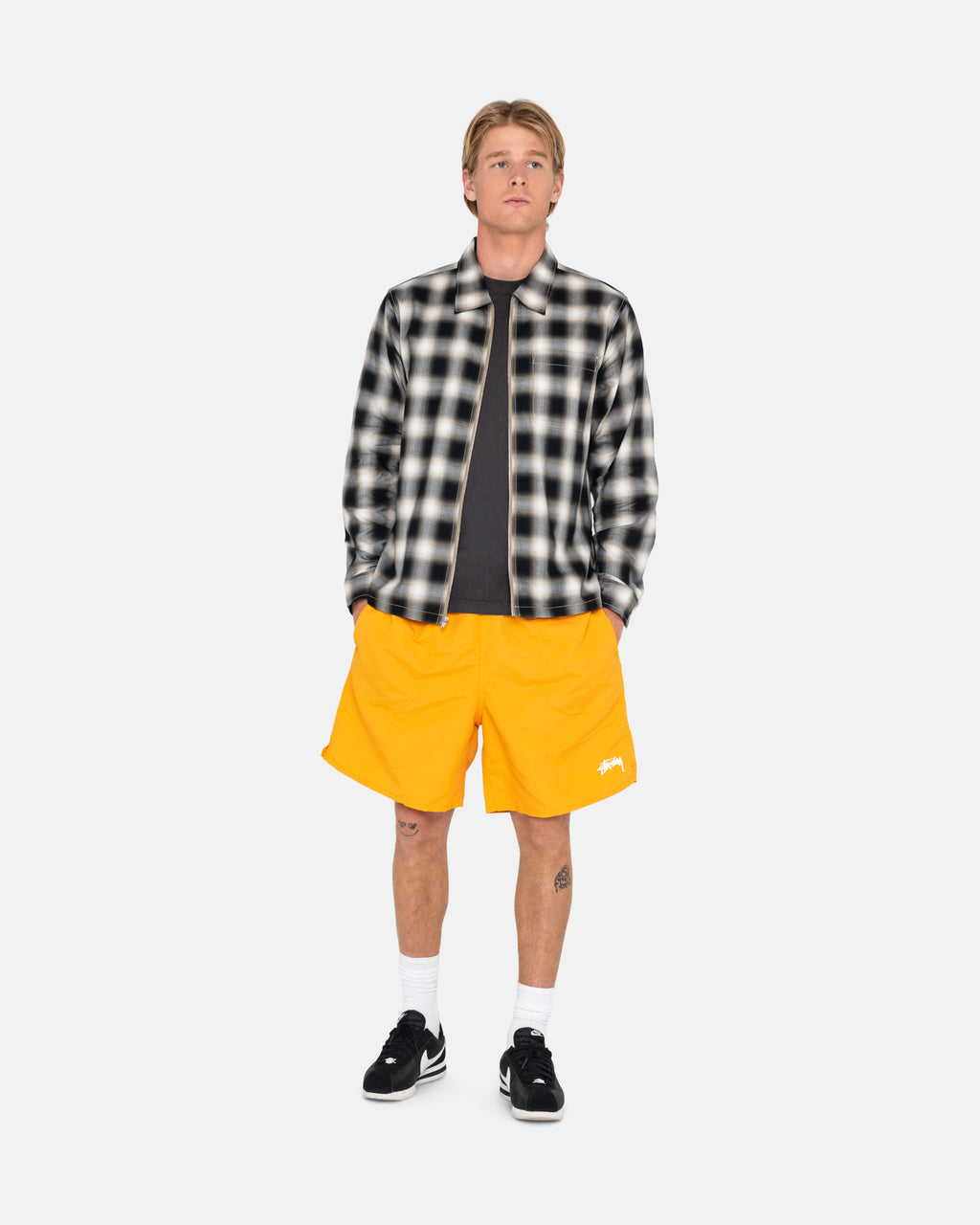 Stussy Stock Vesi Shortsit Tangerine | CNMIOD-417