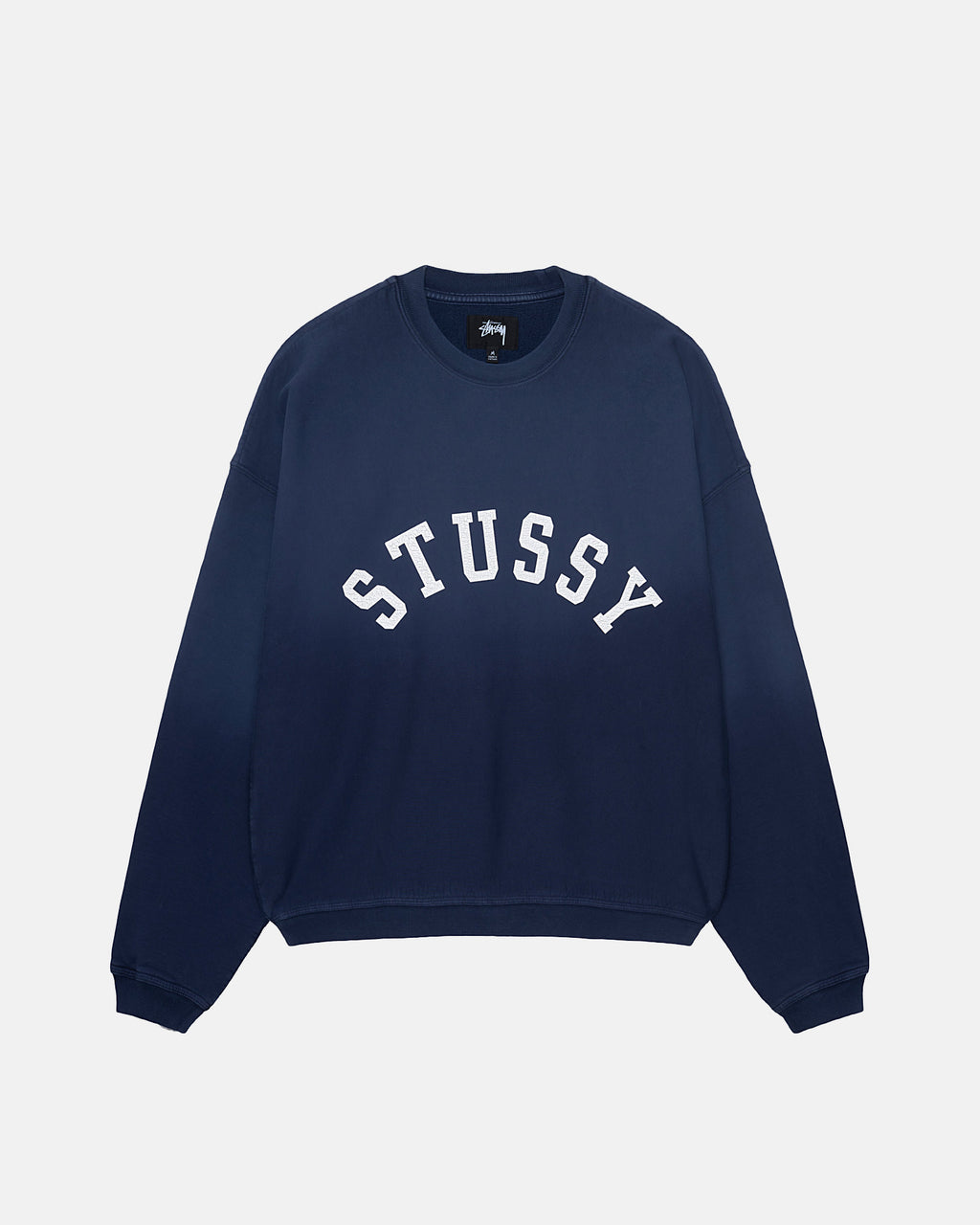 Stussy Sun Faded Oversized Crew Shortsit Laivastonsininen | NOXFQG-976