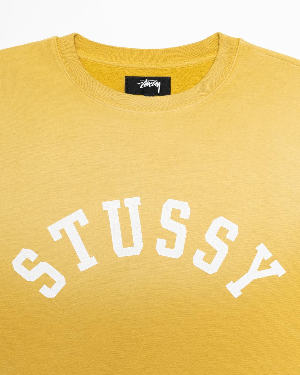 Stussy Sun Faded Oversized Crew Shortsit Keltainen | PAHEUB-127