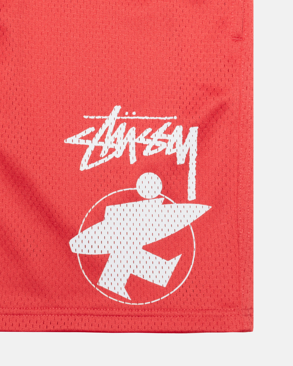 Stussy Surfman Mesh Shortsit Punainen | DIMCRG-435