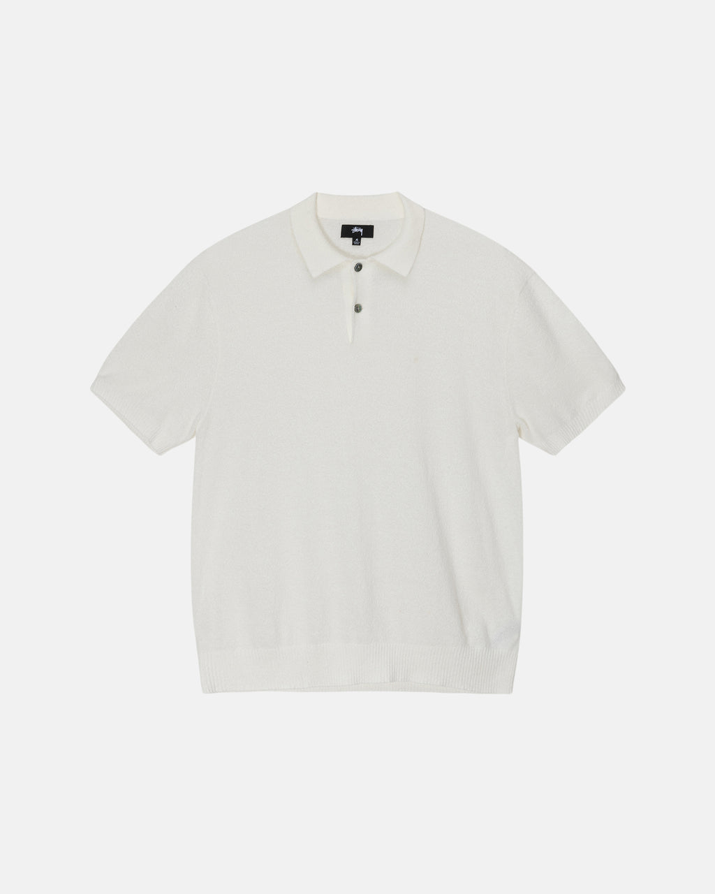 Stussy Textured Ss Polo Neulepuserot Beige | AQYCDZ-305