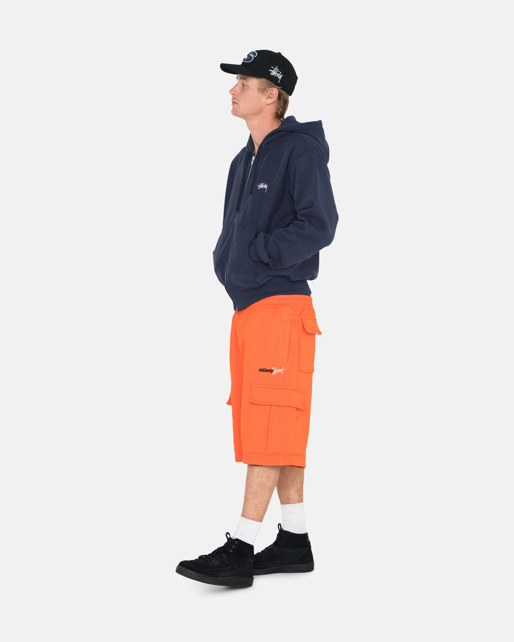 Stussy Urheilu Fleece Shortsit Oranssi | KJNRUI-153