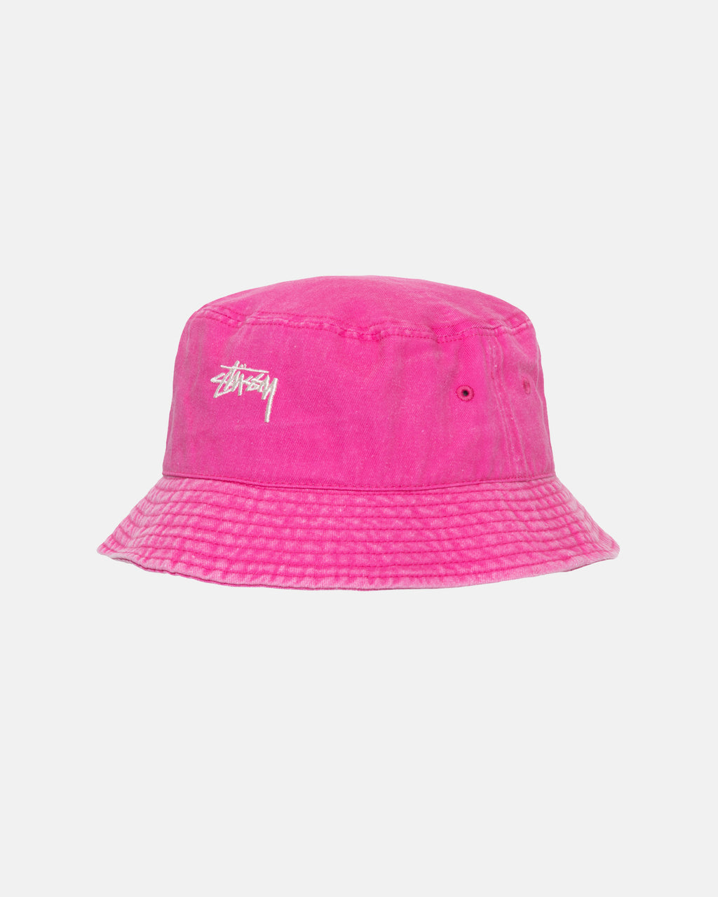 Stussy Washed Stock Bucket Hatut Magenta | JLOKZQ-392