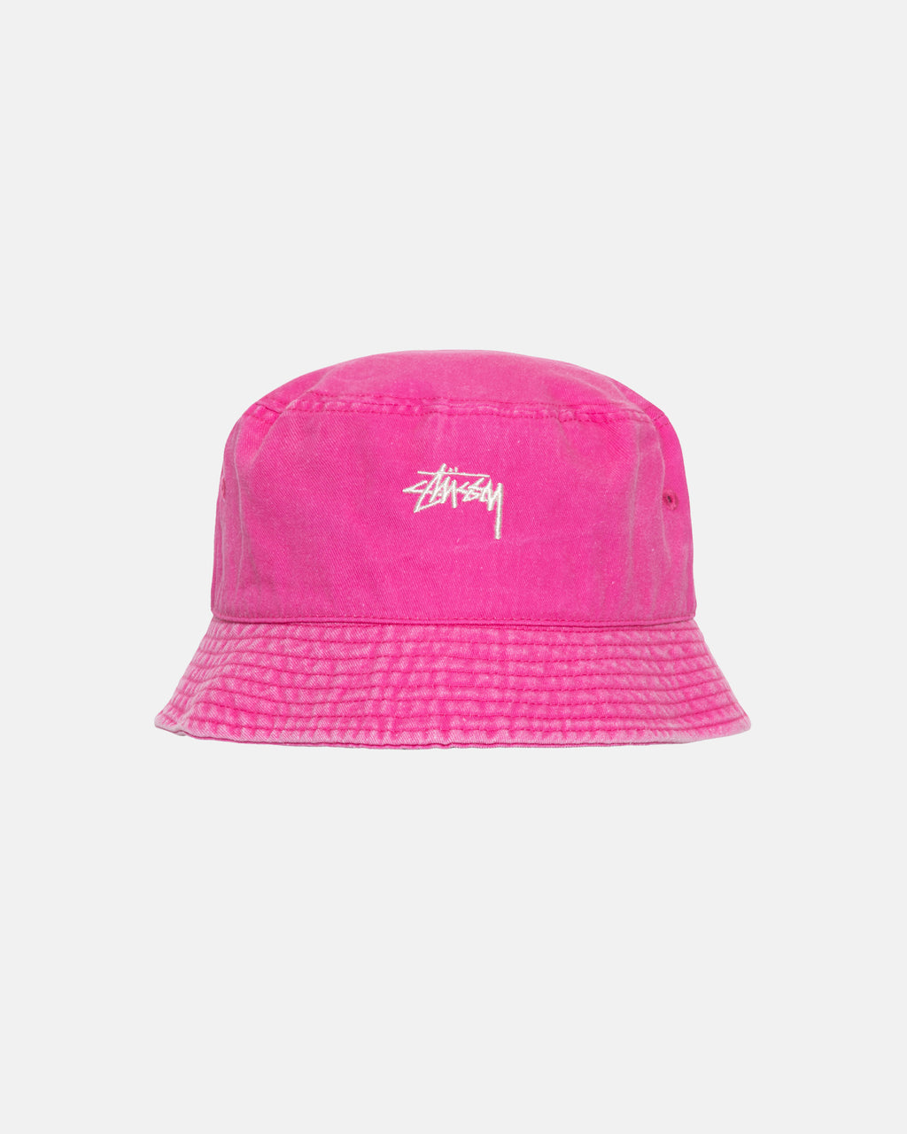 Stussy Washed Stock Bucket Hatut Magenta | JLOKZQ-392