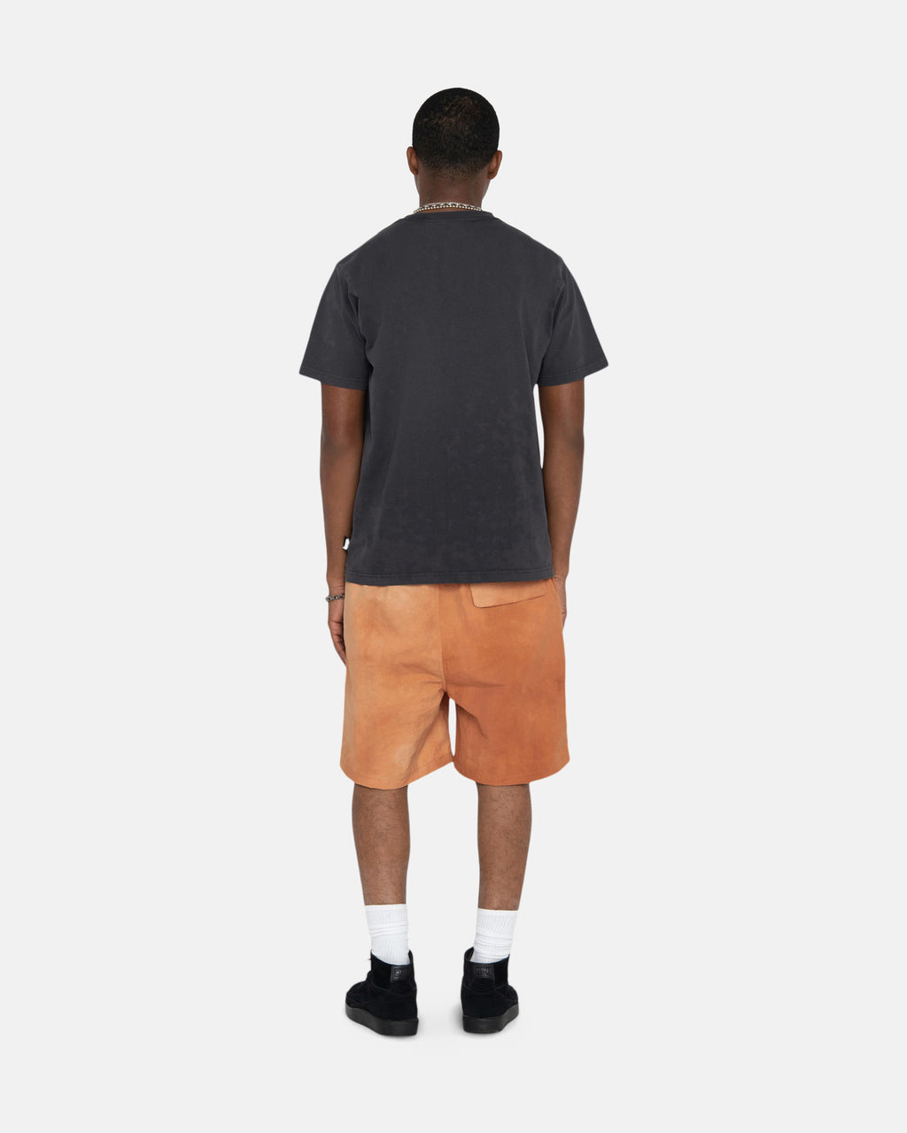 Stussy Wave Dye Nylon Shortsit Oranssi | MSQTOZ-391