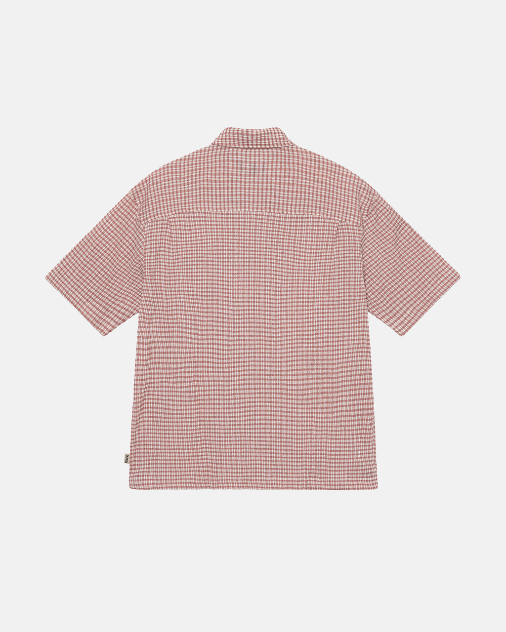 Stussy Wrinkly Gingham Ss Paidat Pinkki | INLJFZ-891