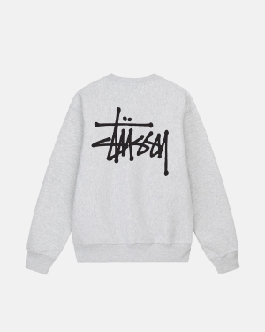 Stussy Basic Crew Shortsit Harmaat | YLPVRB-307