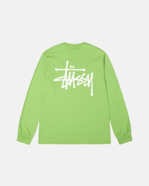 Stussy Basic Ls Juoksupaidat Tea | UKNRYV-904