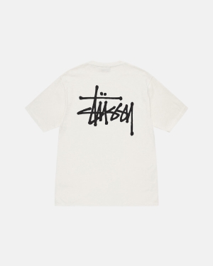 Stussy Basic Pigment Dyed Juoksupaidat Beige | VPQABH-756