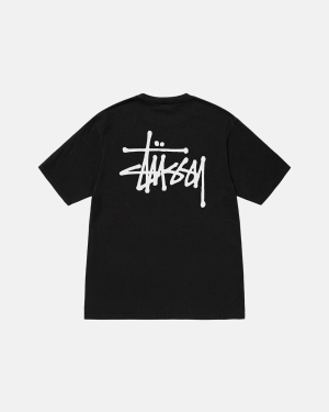 Stussy Basic Pigment Dyed Juoksupaidat Mustat | ENASQW-780