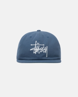 Stussy Basic Strapback Lippis Slate | BJEPCW-537