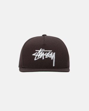 Stussy Big Stock Point Crown Lippis Ruskea | EKPCFL-372