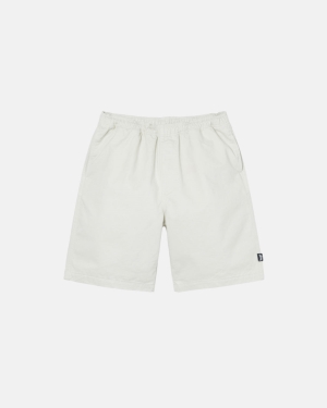 Stussy Brushed Beach Shortsit Beige | ETNZRH-084