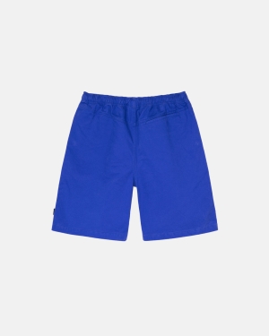 Stussy Brushed Beach Shortsit Kuninkaallinen Sininen | THRAXG-105