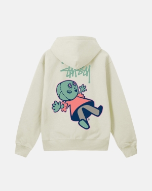 Stussy Dollie Zip Huppari Harmaat | HAREYS-391