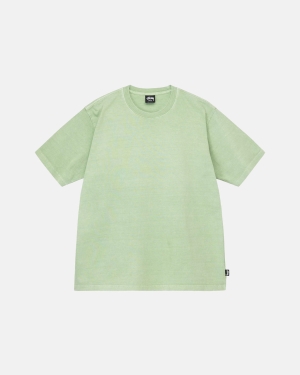 Stussy Heavyweight Pigment Dyed Crew Juoksupaidat Vihreä | FXBVQW-149