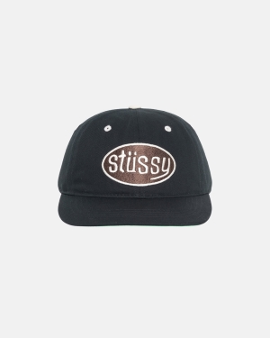 Stussy Pitstop Low Pro Lippis Mustat | URFYPL-371