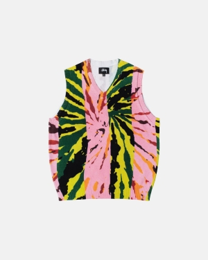 Stussy Printed Liivit Pinkki | YKSXZF-104