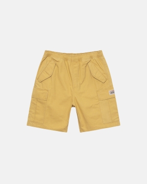 Stussy Ripstop Beach Shortsit Sulphur | OJWZQG-379