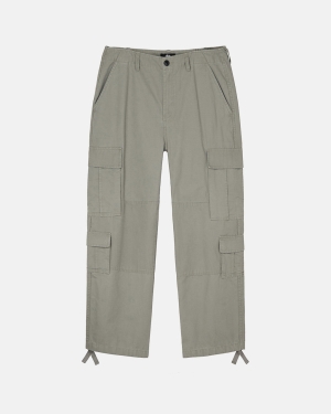 Stussy Ripstop Surplus Cargo Housut Oliivinvihreä | FEPHTG-963