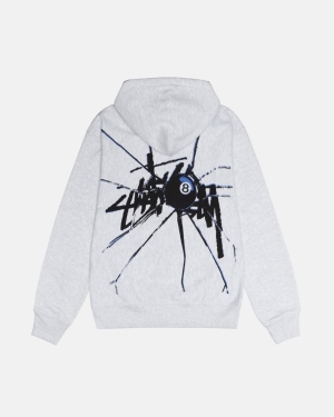 Stussy Shattered Zip Huppari Harmaat | LUQCTM-497