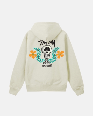 Stussy Skull Crest Huppari Harmaat | LVDSPT-843