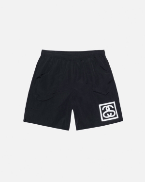 Stussy Ss-link Vesi Shortsit Mustat | CKEOMJ-521