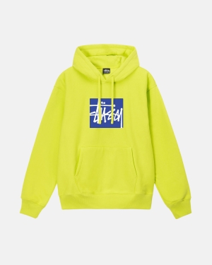 Stussy Stock Box Huppari Keylime | VEZLWK-826