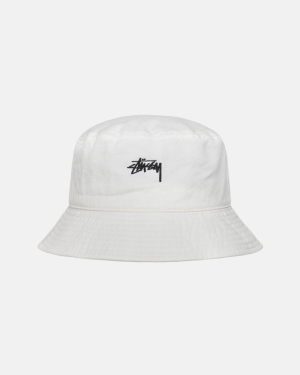 Stussy Stock Bucket Hatut Beige | YWPZMJ-275