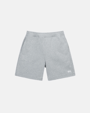 Stussy Stock Logo Sweat Shortsit Harmaat | SBKCZX-382