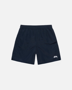 Stussy Stock Vesi Shortsit Laivastonsininen | OUEIMH-792